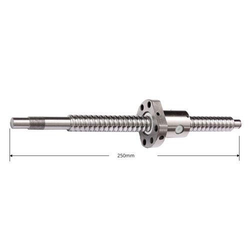 SFU1605 Ball Screw 1000mm Length With Ball Screw Nut + BK12/ BF12 Ball Screw End Supports Nut Housing For Cnc Machine